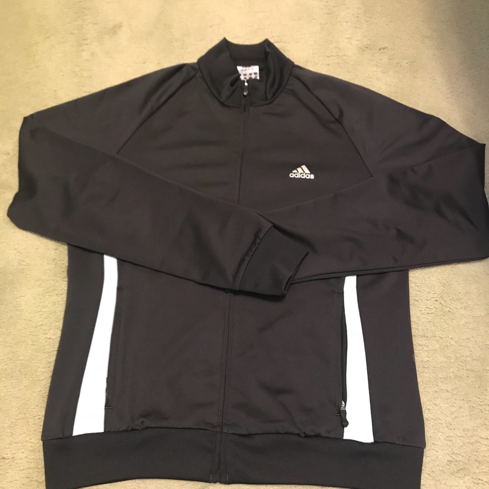 Adidas women zip up jacket
